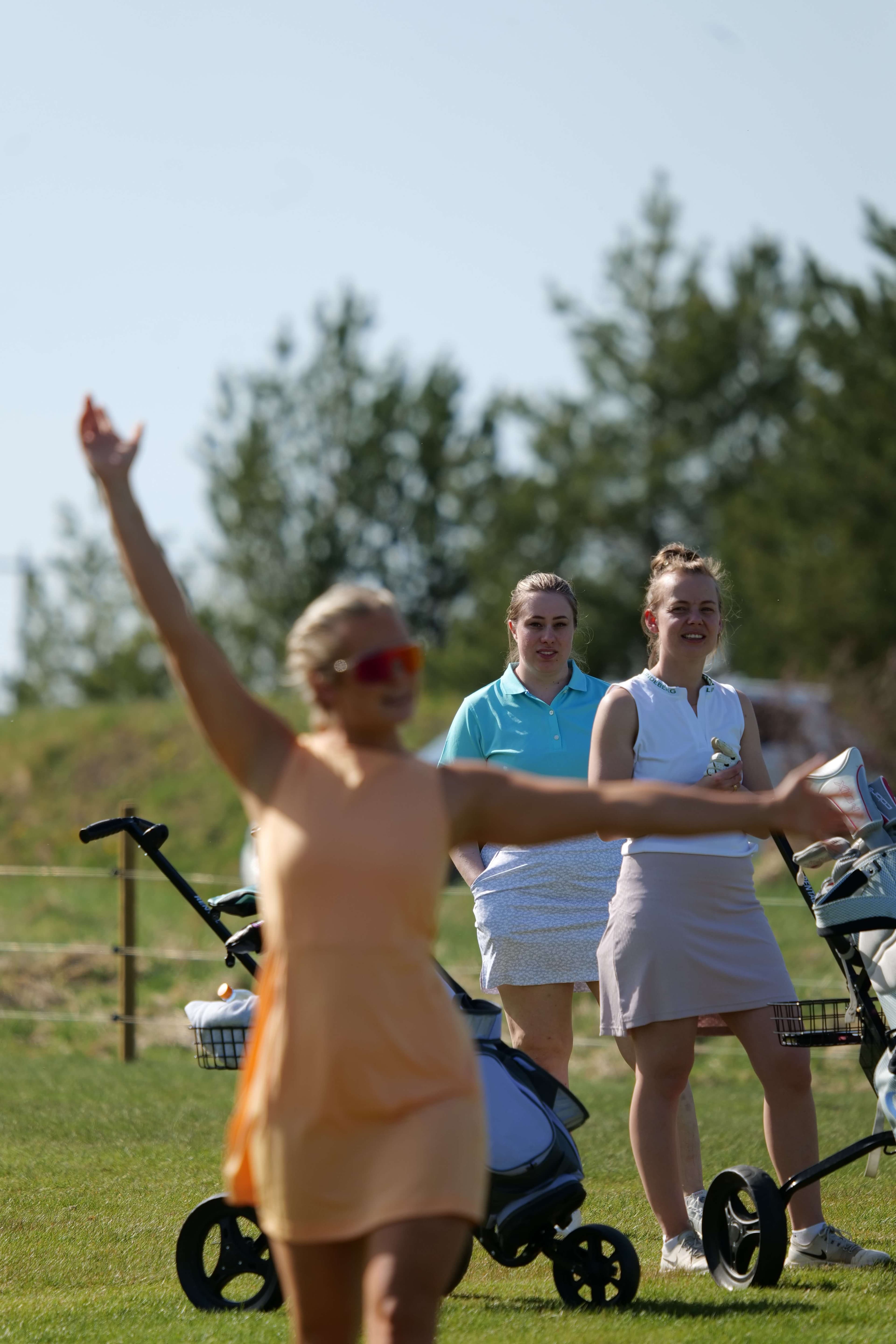 JO new to GOLF CAMP